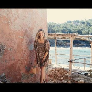 Doen Patricia Dress  Sz-XL Bistre Tasha Garden